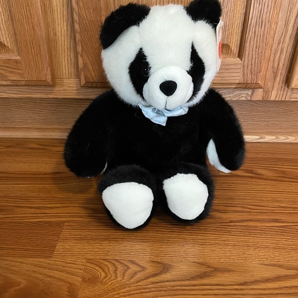 🎈🎈🎈HUGFUN INT’L INC 16” Panda bear stuffed animal gifts Toys - Picture 2 of 6